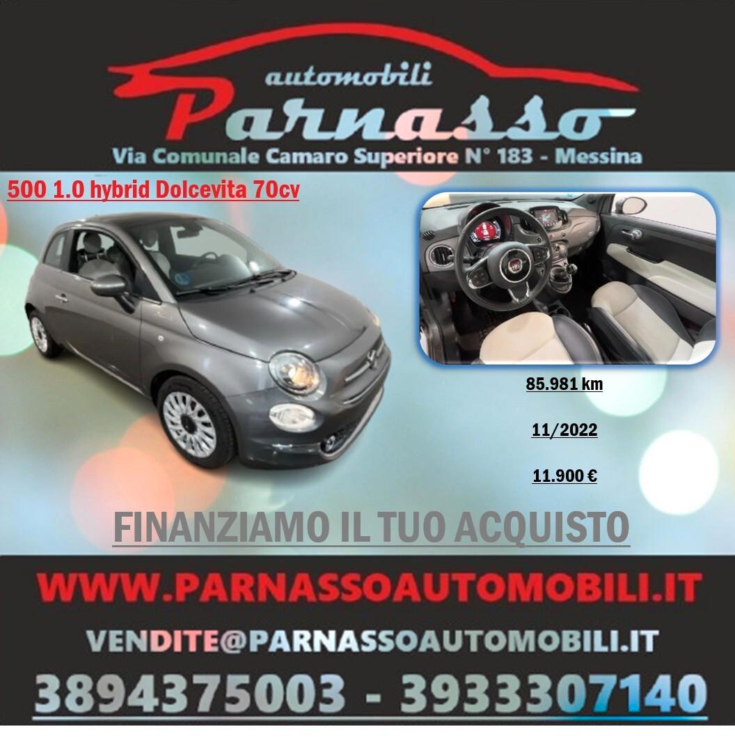 Fiat 500 1.0 Hybrid Dolcevita