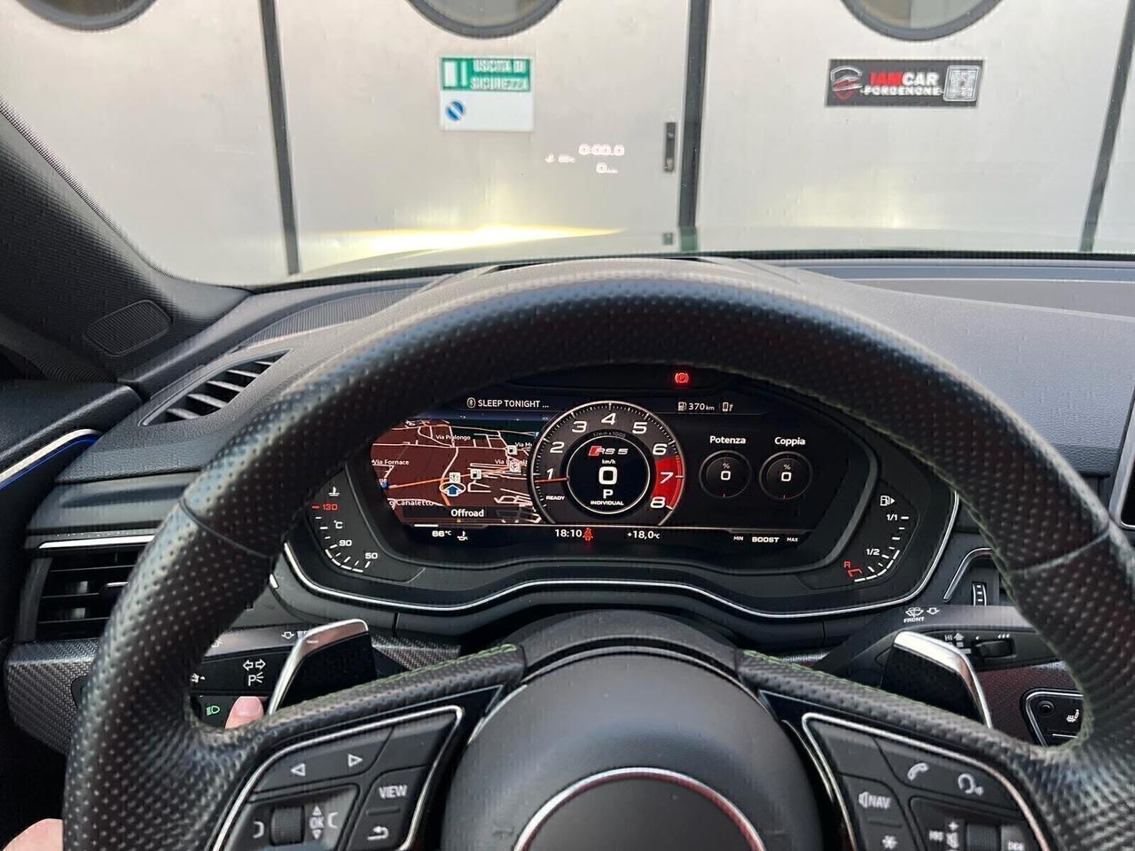 Audi RS5 SPORTBACK EXCLUSIVE PACK 450CV