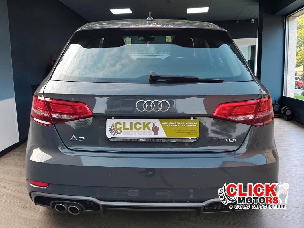 Audi A3 Sportback A3 III 2018 Sptk 35 2.0 tdi 150cv s-tronic S Line
