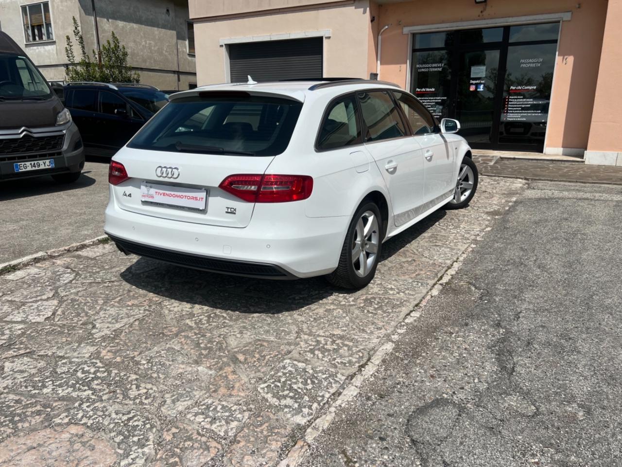 Audi A4 2.0 TDI 177 CV quattro Sline Avant Tetto Panoramico