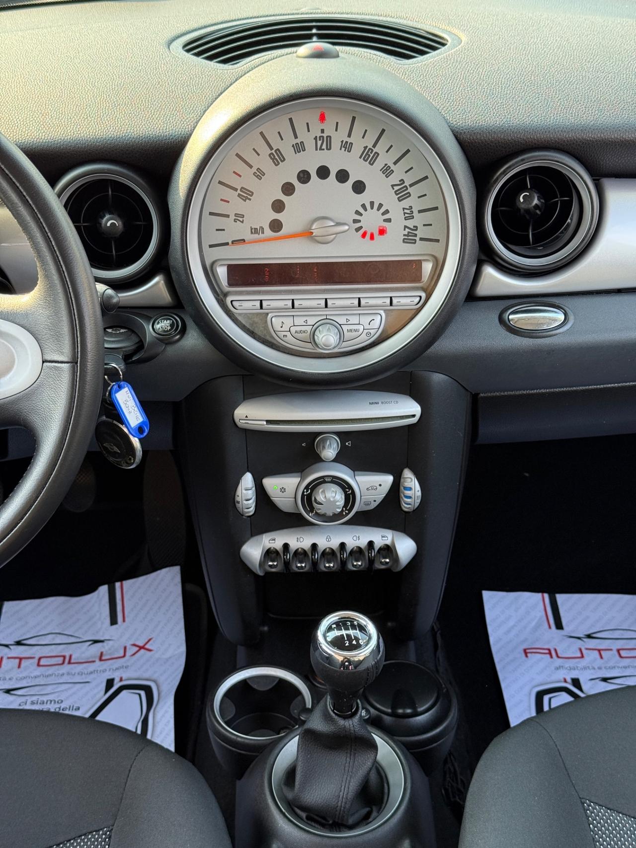 Mini 1.4 16V One 95CV 2008 NEOPATENTATI