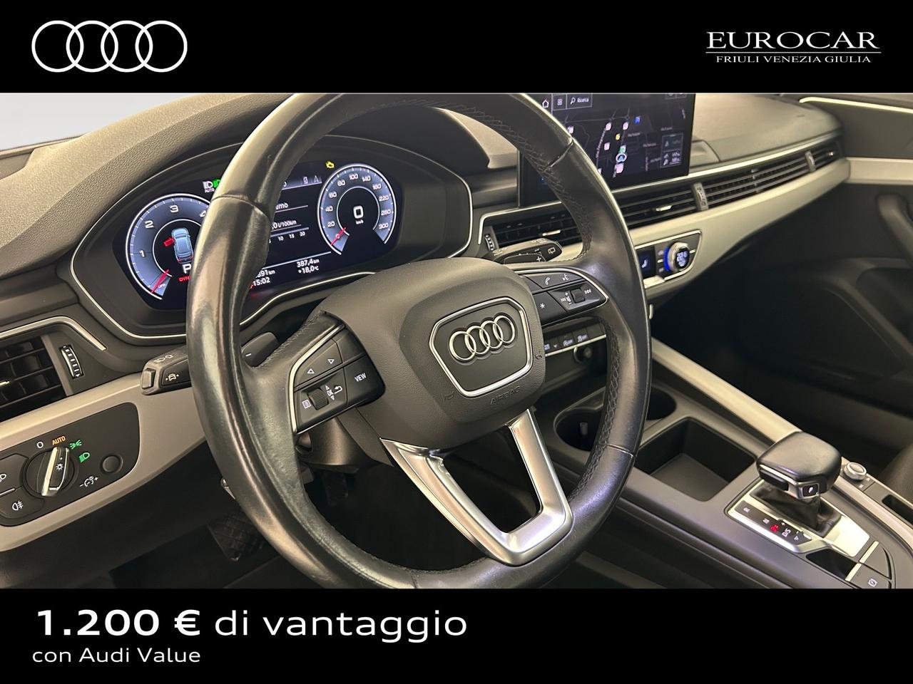 Audi A4 avant 30 2.0 tdi mhev business advanced 136cv s-tronic