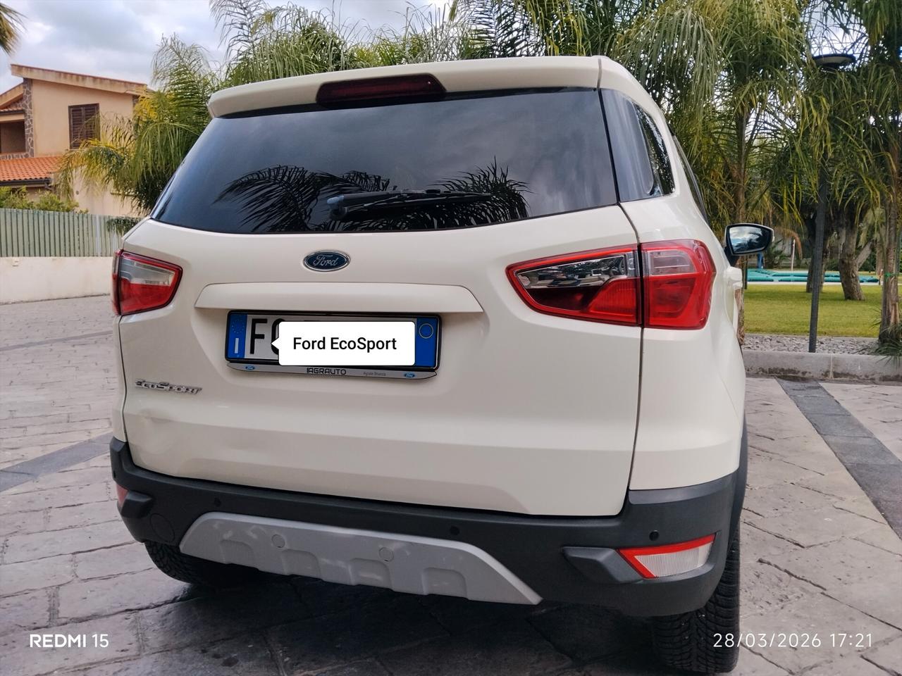 Ford EcoSport 1.5 TDCi diesel 95 CV Titanium