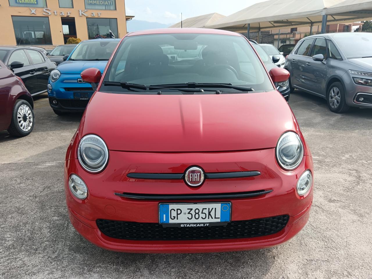 Fiat 500 1.0 Hybrid Red