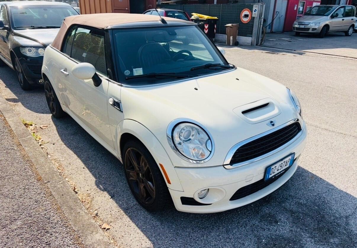 Mini Cooper S 1.6 benzina Cabrio 2009