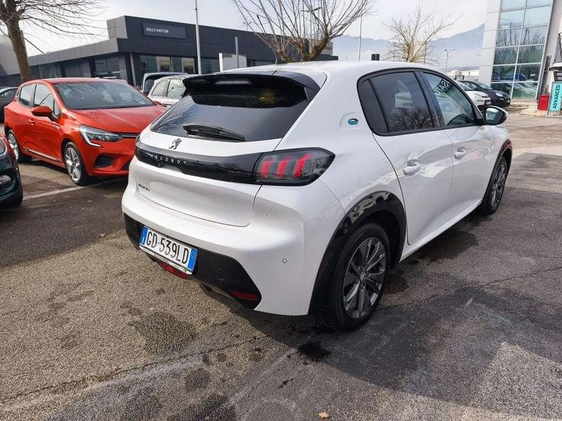 Peugeot 208 motore elettrico 136 CV 5 porte Allure