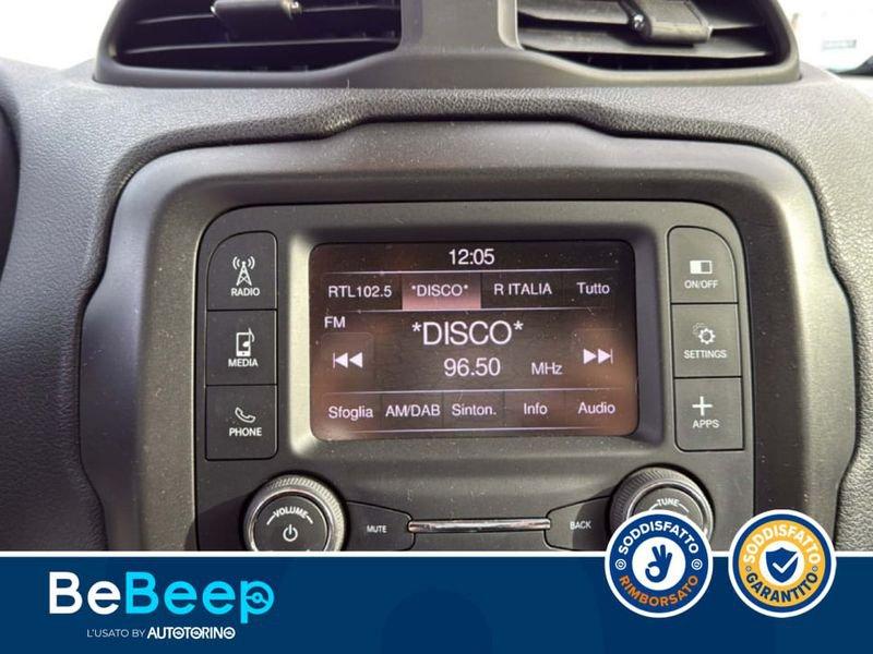 Jeep Renegade 1.6 MJT LONGITUDE 2WD 120CV DDCT