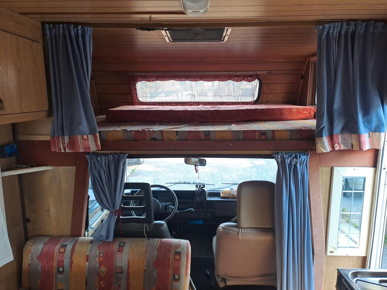 Fiat camper 2.5 diesel d'epoca 6 posti