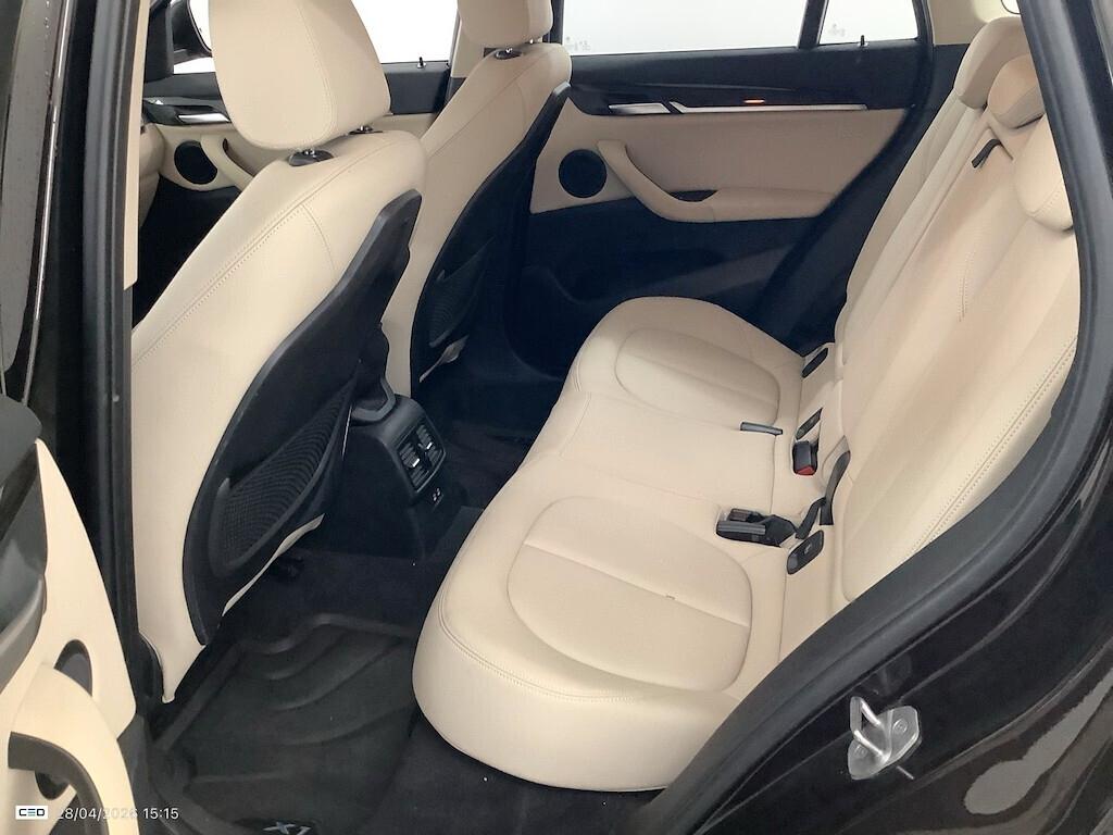 BMW X1 18D 136CV 6M. S-DRIVE BUSINESS ADVANTAGE ( FARI LED - CRUISE - PELLE - NAVI - PARK ASSISTANT - TELECAMERA POST. )