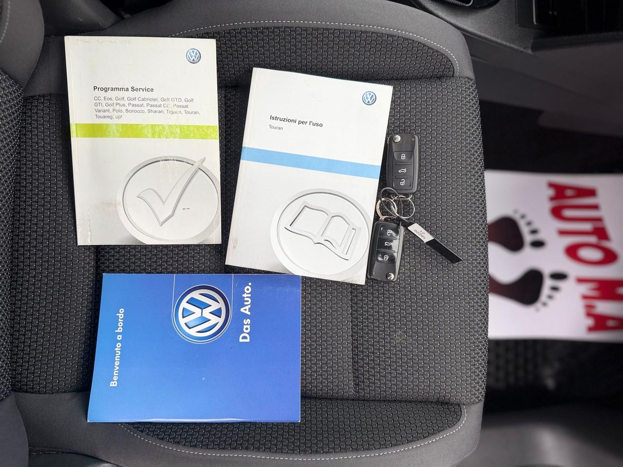 Volkswagen Touran 2012 1.6 TDI km 170,000 GARANZIA 12 mesi ! ! !