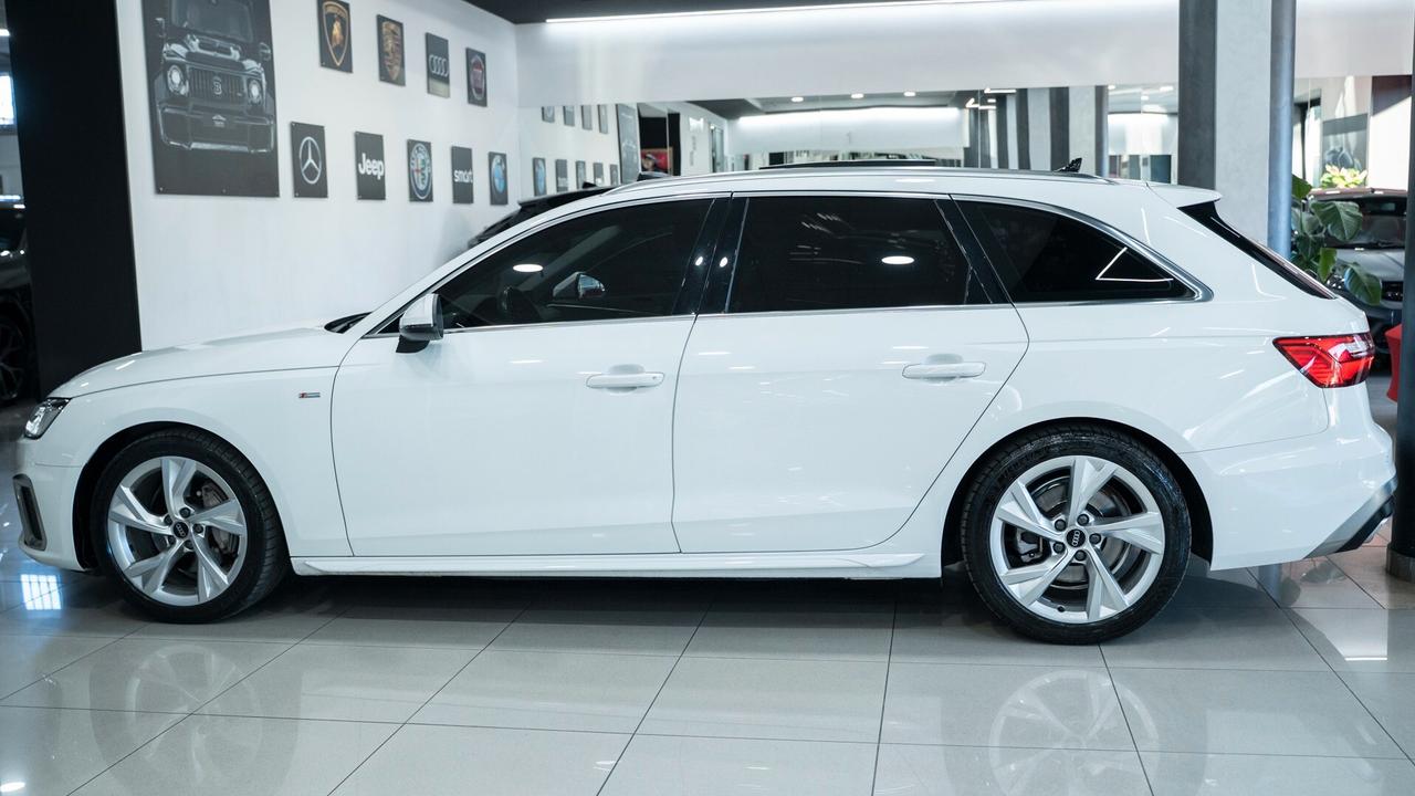 Audi A4 AVANT 40 2.0 TDI S LINE EDITION QUATTRO TRONIC MHEV TETTO VIRTUAL CKT FULL OPTIONAL