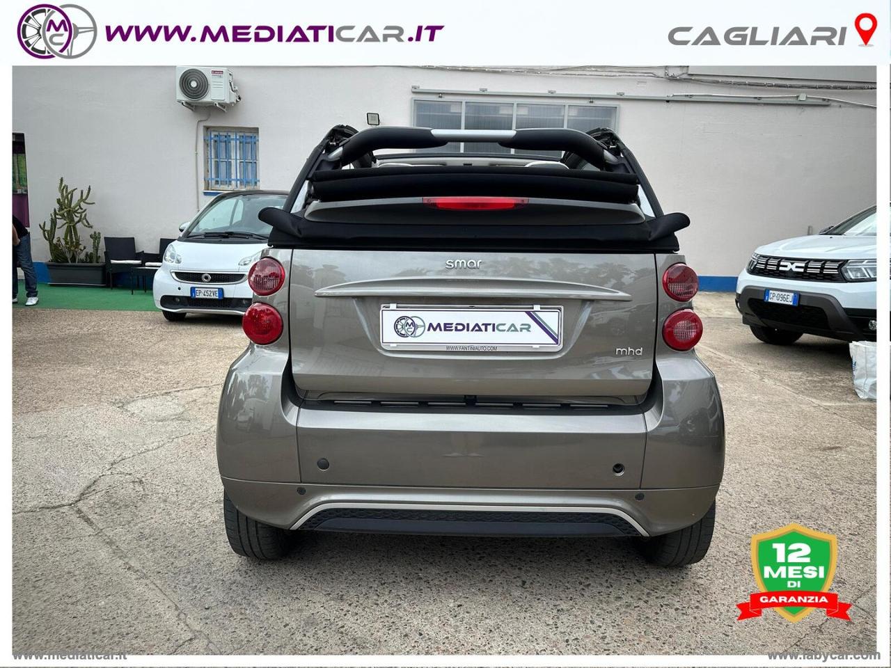 SMART fortwo 1000 52 kW MHD cabrio passion