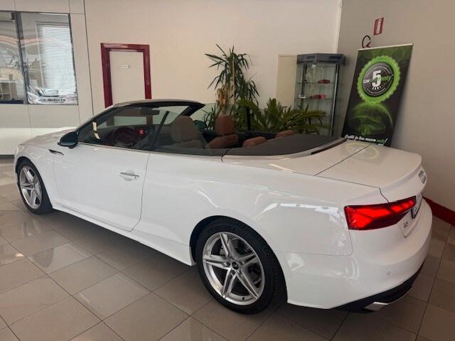 AUDI A5 2ª serie A5 Cabrio 40 TFSI S tronic Bu...