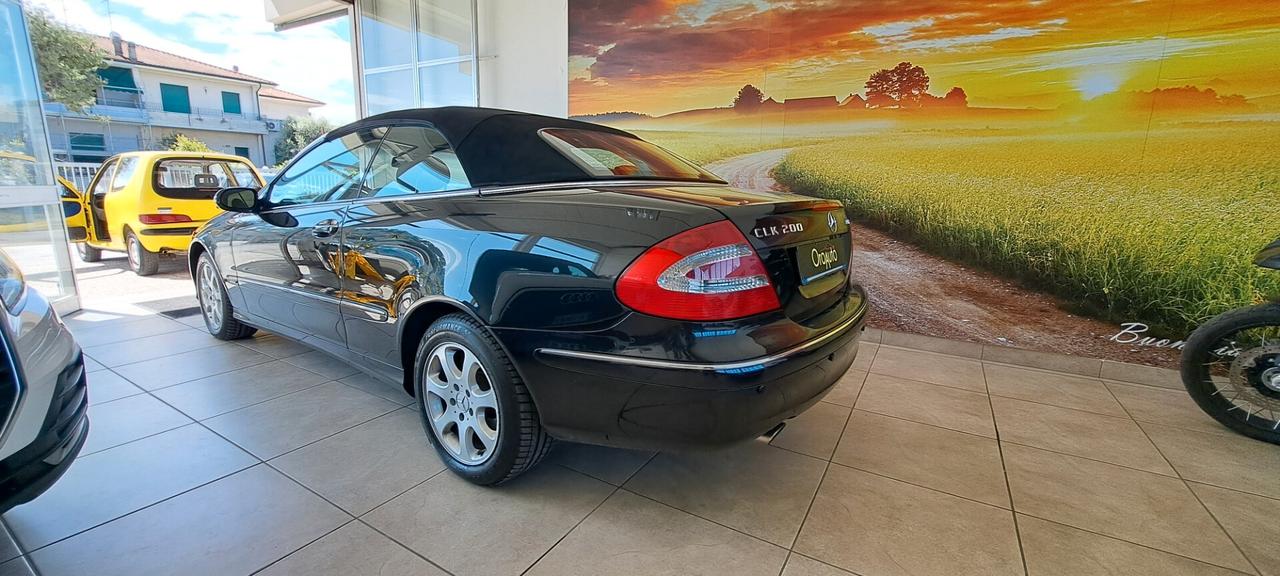 Mercedes CLK 200 Cabrio Elegance-PELLE-CRUISE*ASI*PDC...