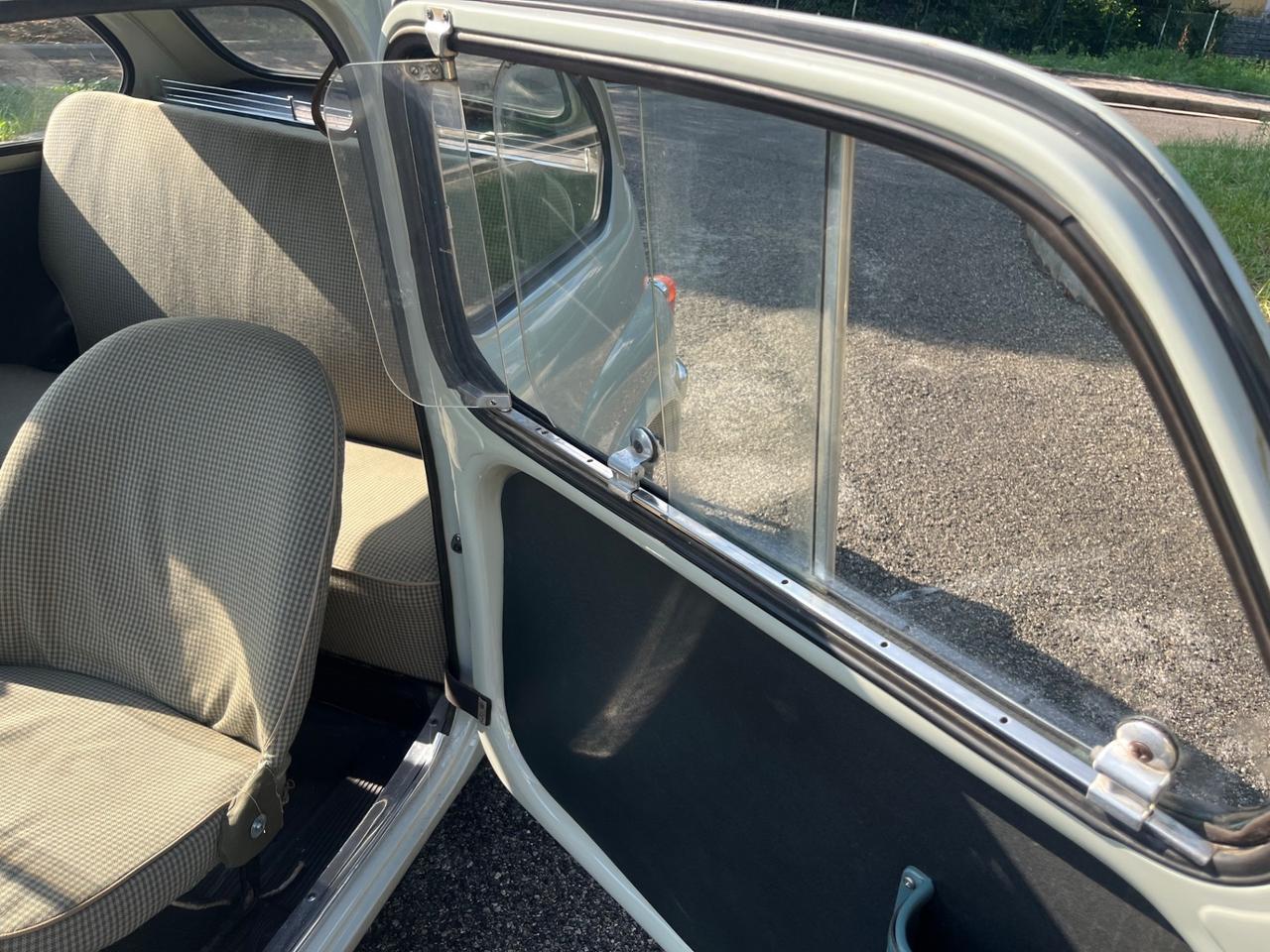 Fiat 600 Prima serie vetri scorrevoli - 1956