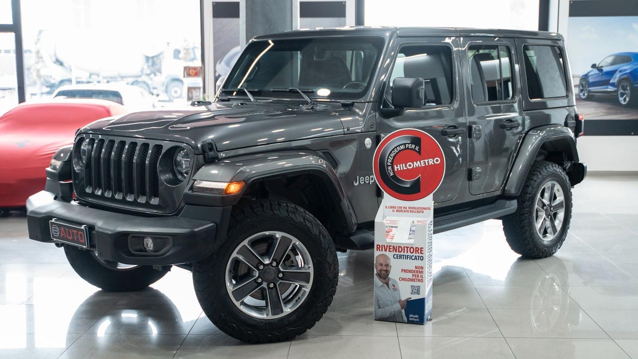 Jeep Wrangler UNLIMITED 2.2 MJT II SAHARA AUTO 200CV XENO FULL