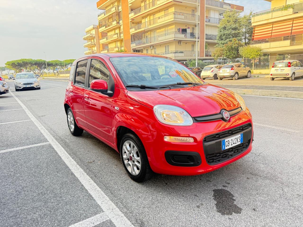 Fiat Panda 1.2 Lounge LED PDC CERCHI 15 VOLANTE MULTIFUNZIONE 5 POSTO OMOLOGATO