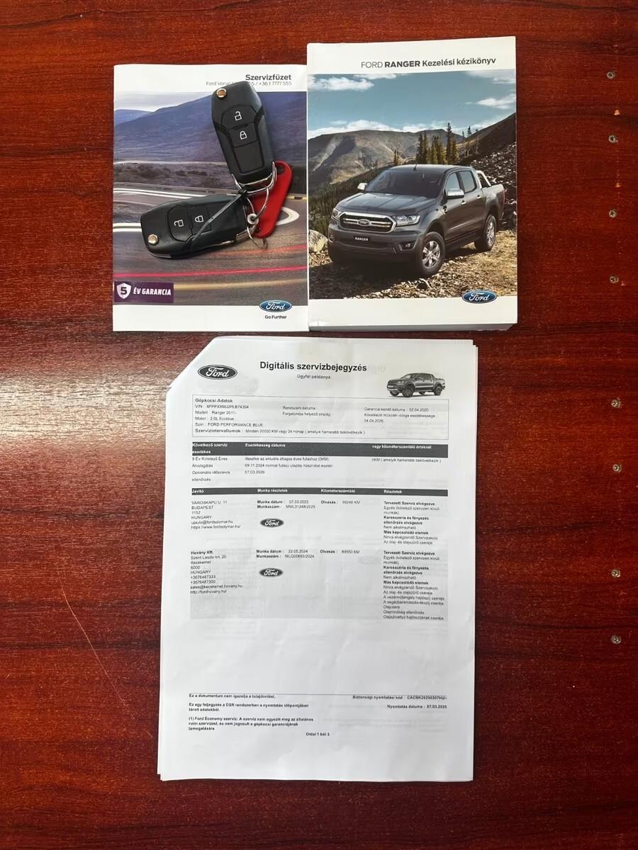 Ford Ranger Raptor 2.0 TDCi aut. 213CV DC 5 posti
