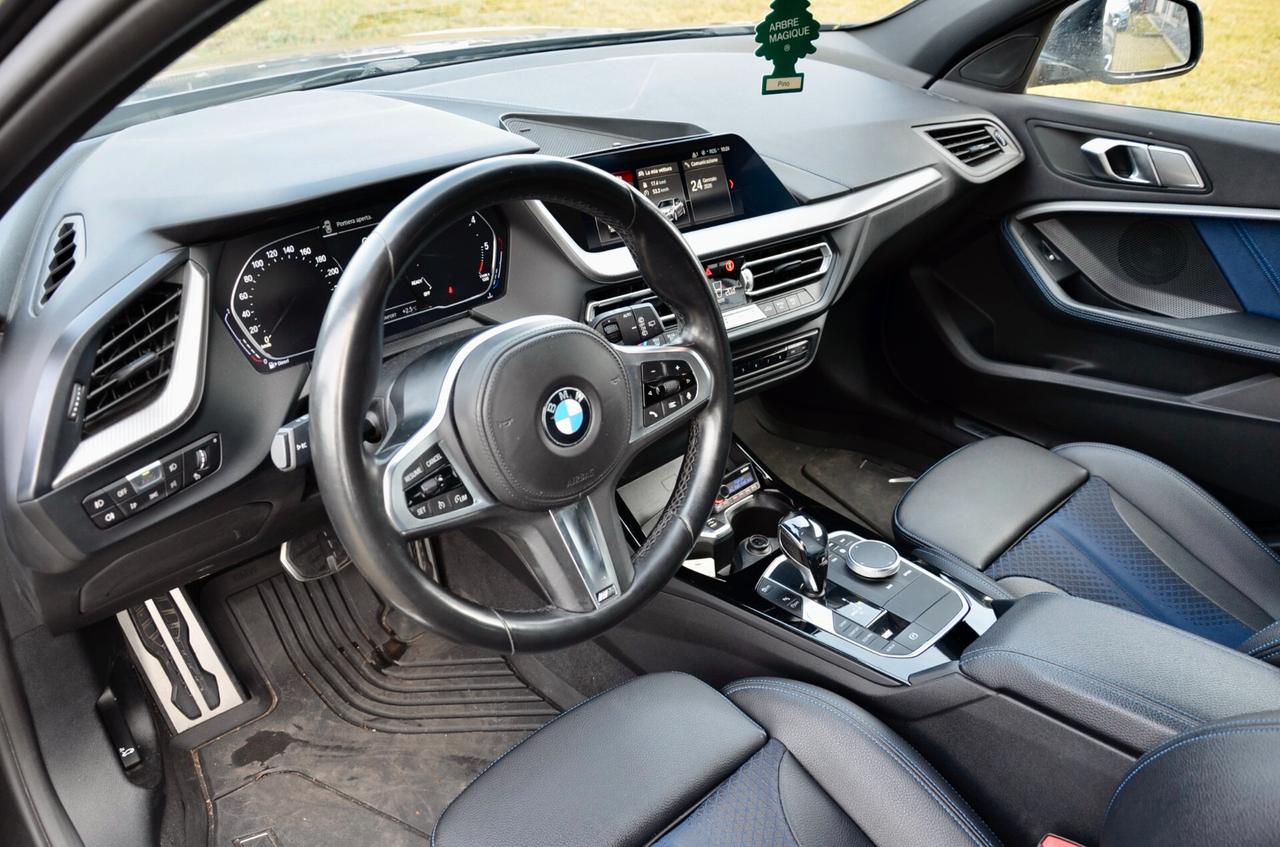 BMW 116d MSPORT 5p 116cv AUTO, UFF ITALIANA, EURO 6D, HI-FI AUDISON, FULL LED, NAVI, RETROCAMERA, PERMUTE