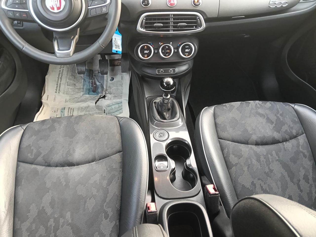 Fiat 500X 1.3 MultiJet 95 CV Cross 2021 solo 72000 km