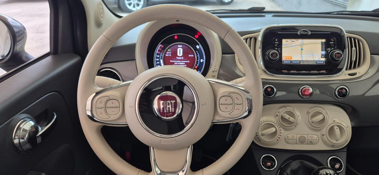 FIAT 500 BENZINA 1.2 69CV LOUNGE 09/2015