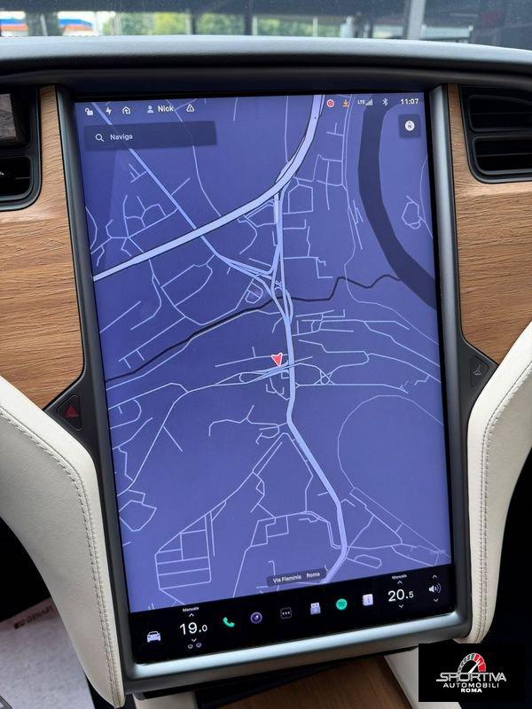 Tesla Model X UNICO PROPRIETARIO ANTICIPO 14990 EURO RATA MENSILE 487,00 EURO 100 kWh Dual Motor Long Range 4WD au