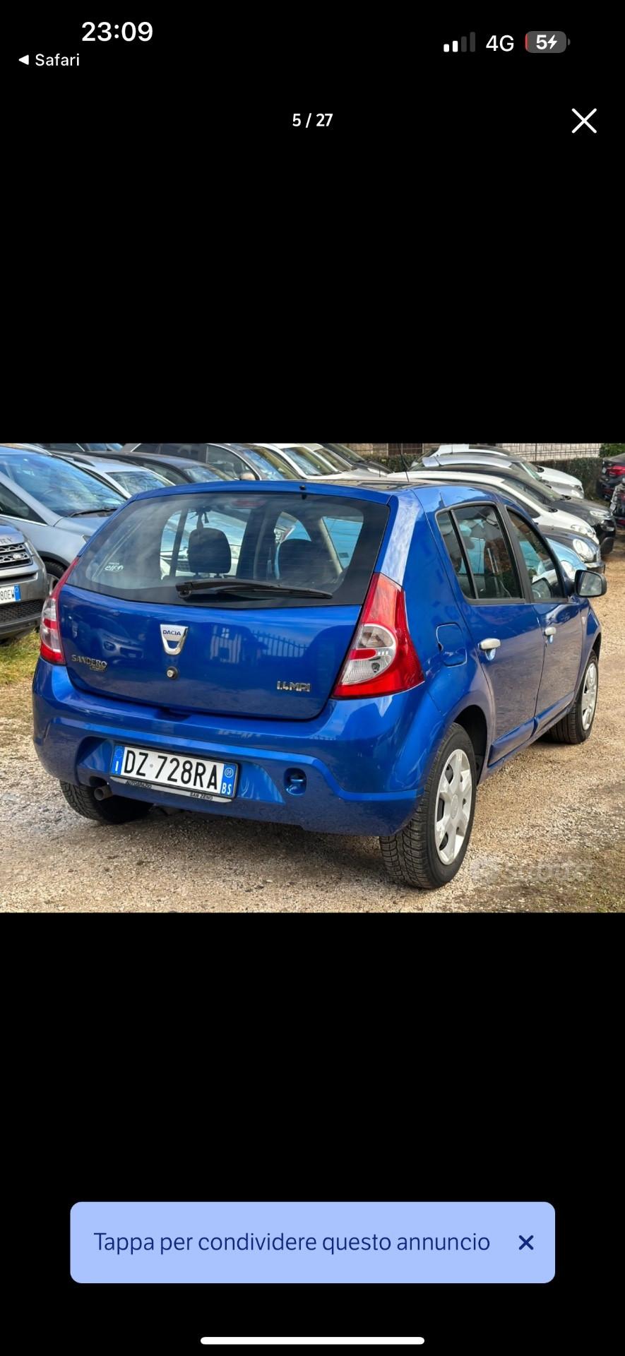 Dacia Sandero 1.4 8V GPL Lauréate