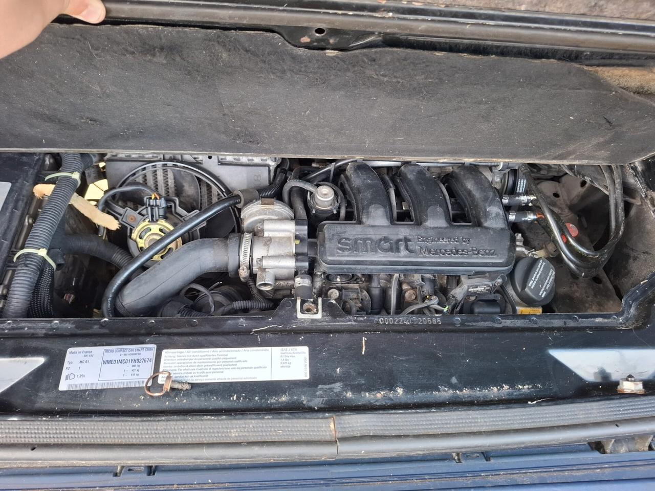 Smart 600 BENZINA TETTO PANORAMICO ANNO 2000