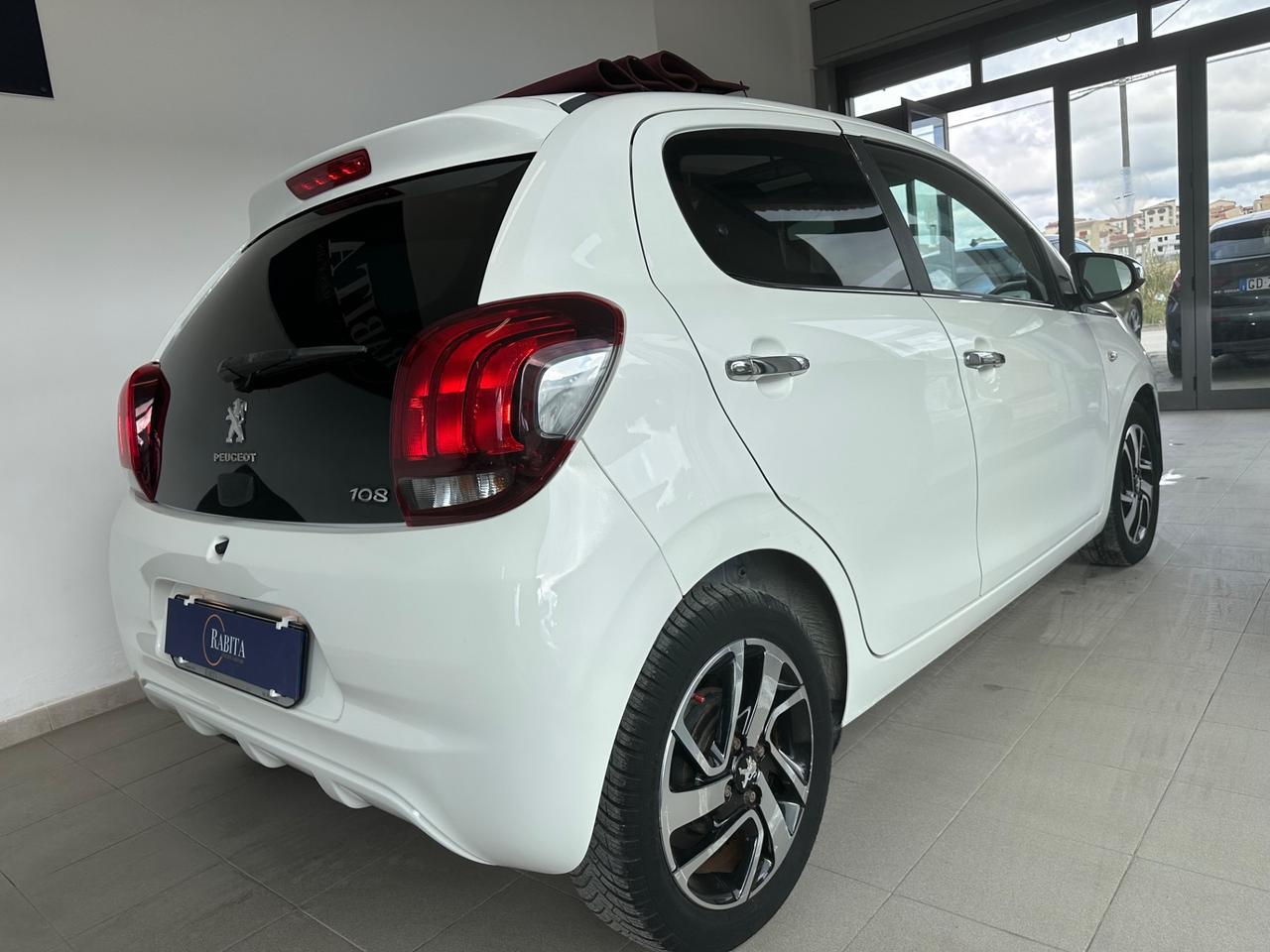 Peugeot 108 Cabrio 1.2 82cv Allure Top 5 Porte