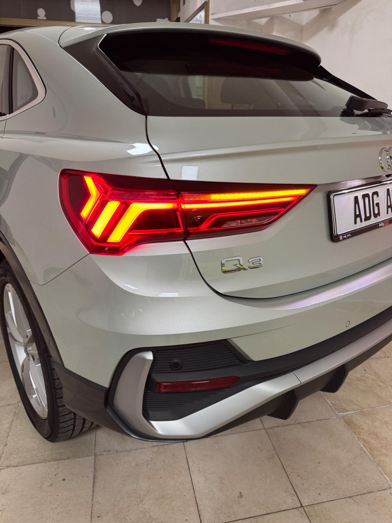 Audi Q3 35 TDI S tronic S line 2021 unico proprietario 22779km