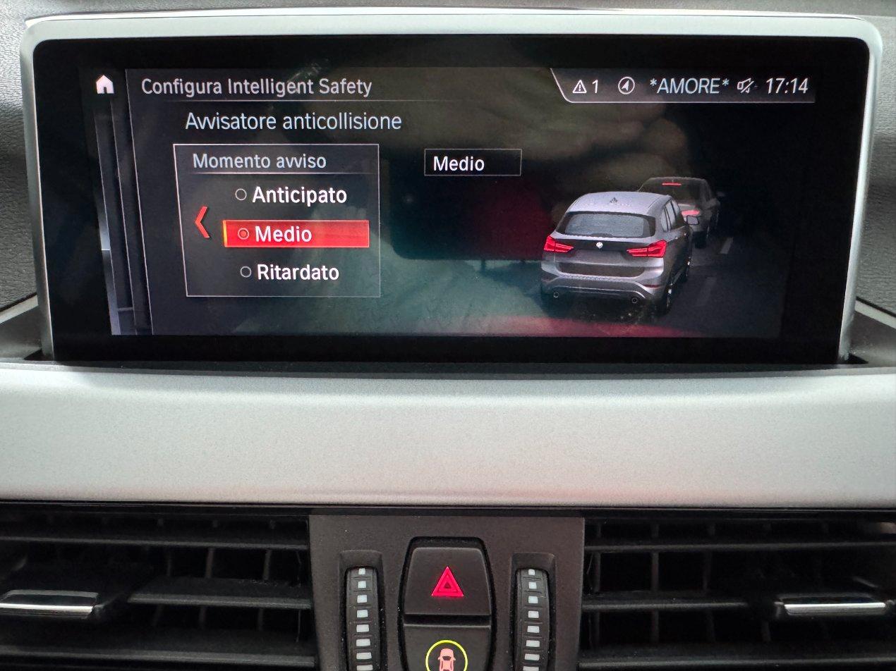 BMW X1 sdrive18d Sport auto Navi led Tagliandi Bmw