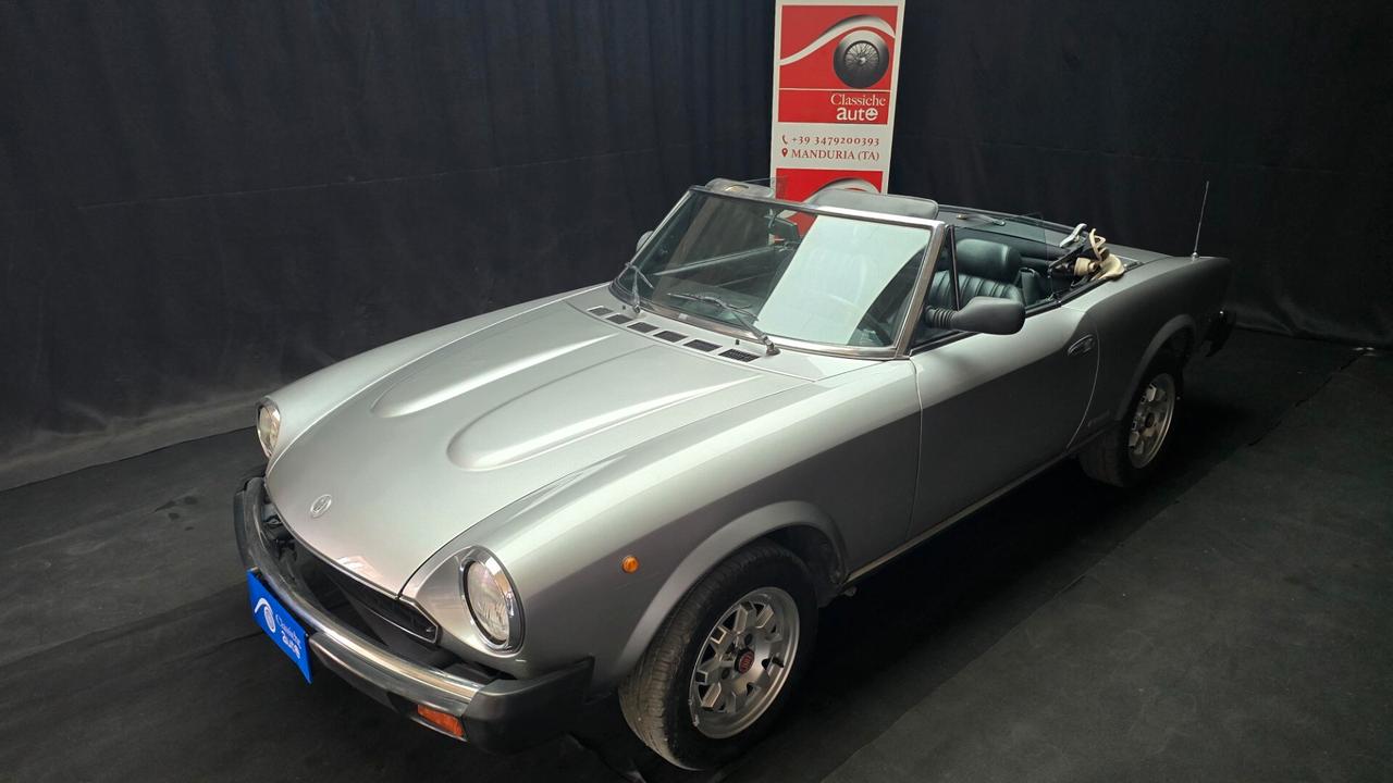 Fiat 124 Spider 2.0i certif. ASI con C.R.S