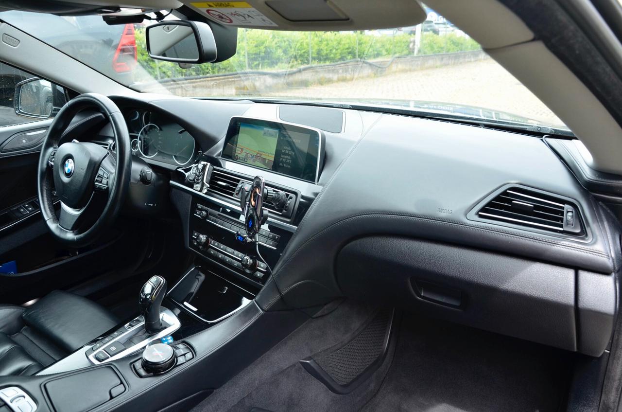 BMW 640d GRAN COUPE XDRIVE 313cv AUTO, UFF ITALIANA, EURO 6B, HI-FI HARMAN/KARDON, SOFT CLOSE, 20", PERMUTE