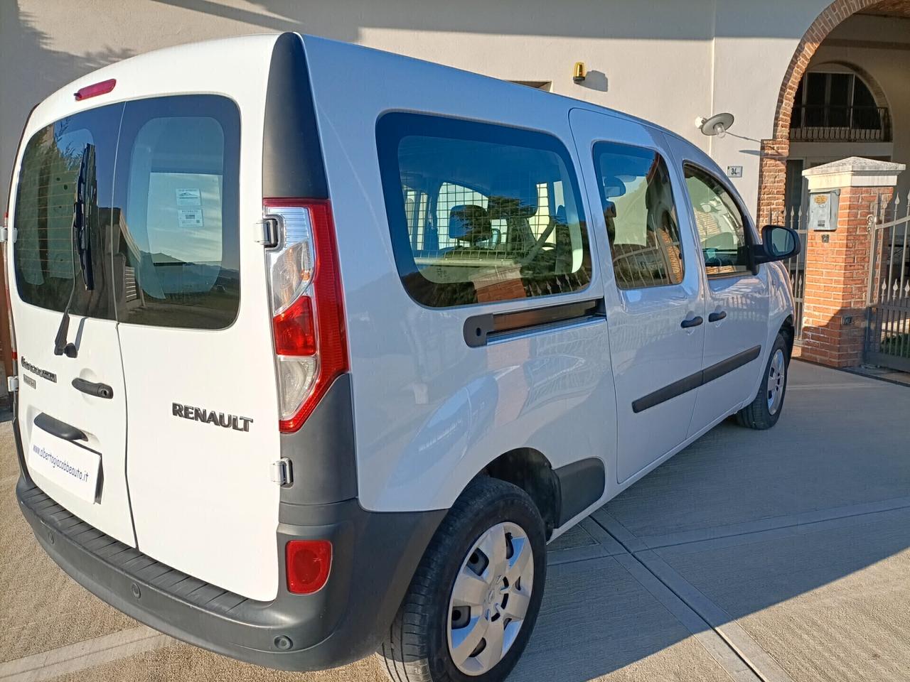 Renault Kangoo Blue dCi 95CV Express Maxi Combi -N1 Autocarro 4posti