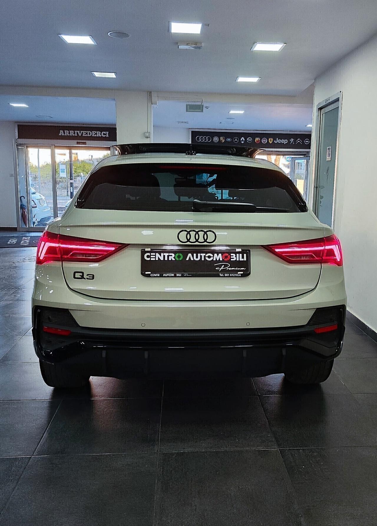 Audi Q3 SPB 35 TDI 150cv S tronic S line Tetto Black Matrix