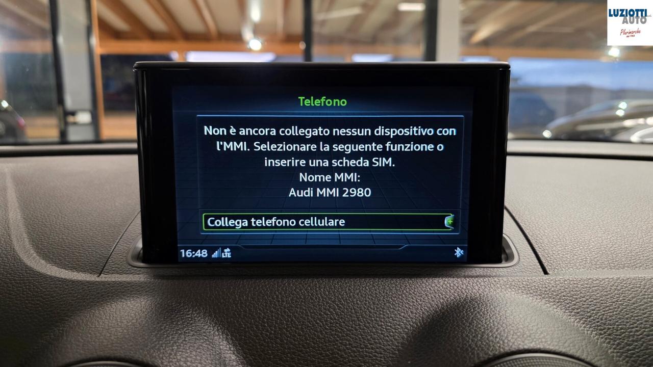 Audi A3 SPORTBACK 1.6 TDI BUSINESS - UNICO PR.