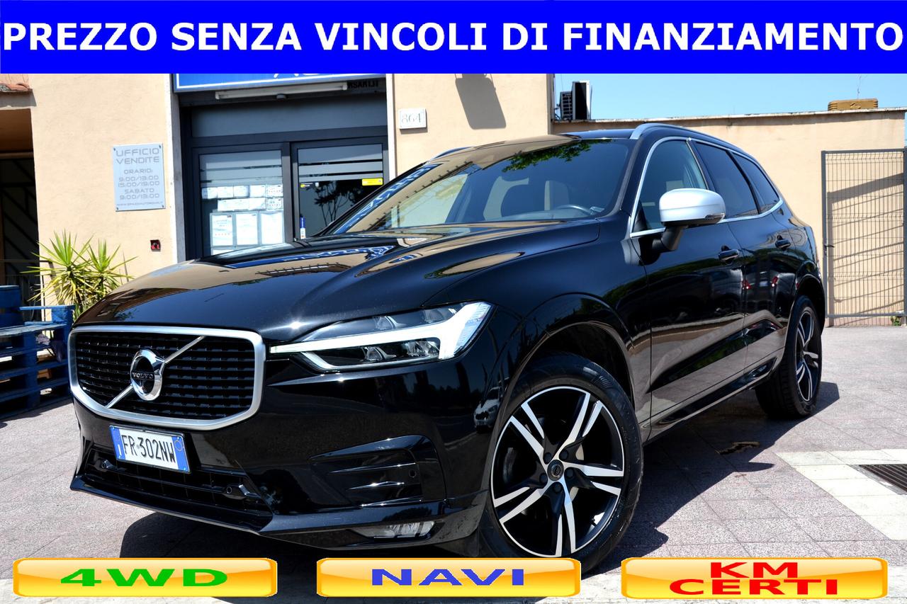 Volvo XC 60 2.0 D4 190CV AWD R-DESIGN AUTOM. **LED-NAV-PEL-360