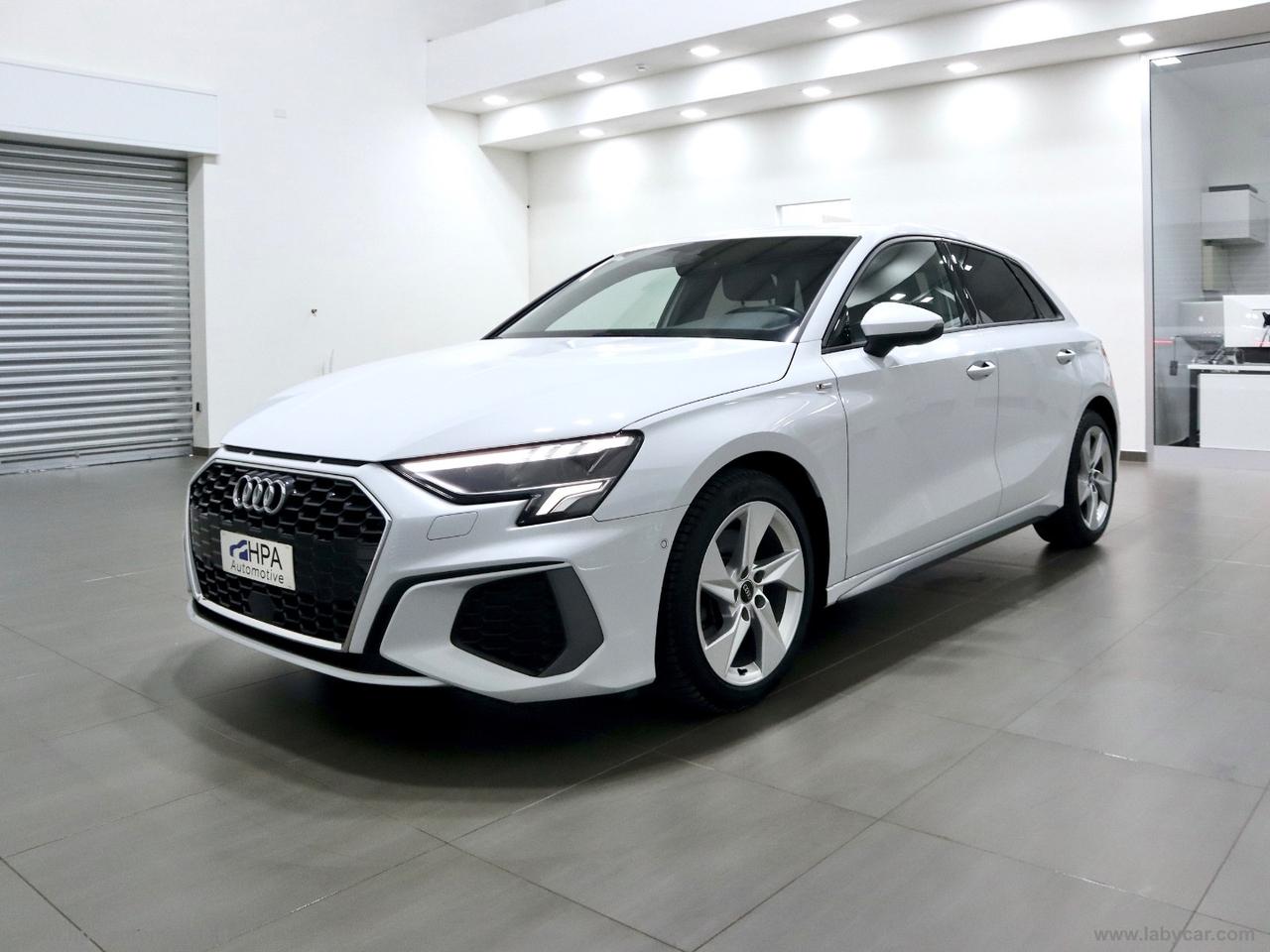 AUDI A3 SPORTBACK 2.0TDI S-line FULL LED CARPLAY PARKASSIST