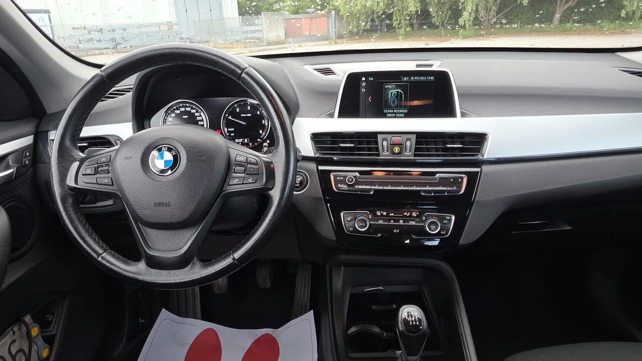 BMW X1 F48 sdrive16d ok Neopatentato