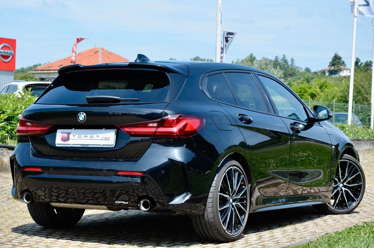 BMW 118d MSPORT 5p 150cv AUTO, SERVICE UFF BMW, UNICOPROP, UFF ITALIANA, PACCHETTO SERVICE, 19", SEDILI A GUSCIO, APPLE ANDROID, PERMUTE