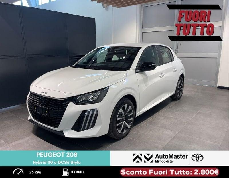 Peugeot 208 Hybrid 110 e-DCS6 Style