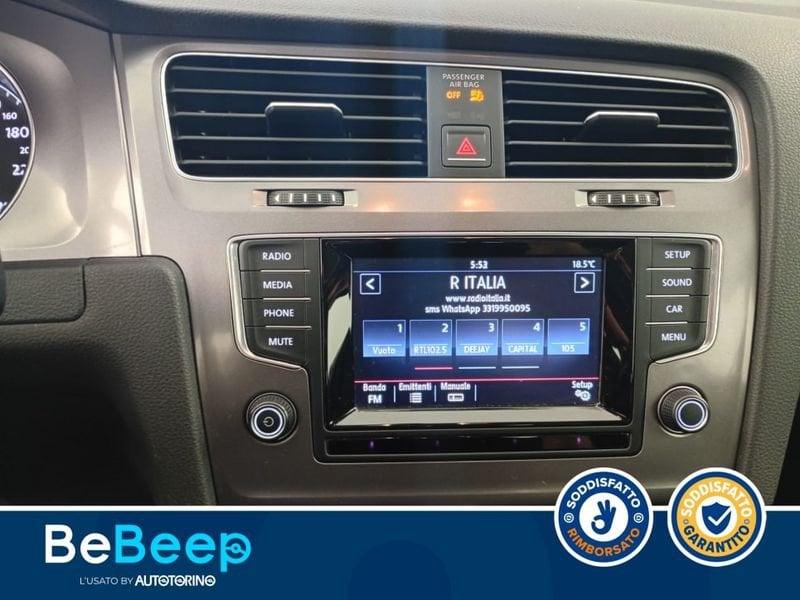Volkswagen Golf 5P 1.6 TDI TECH&SOUND
