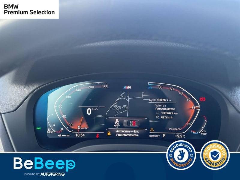 BMW X3 XDRIVE20D MHEV 48V MSPORT AUTO