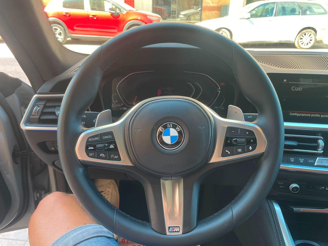 Bmw 420d GC 48V 190cv MSPORT "TETTO NAVY PELLE LED 19"