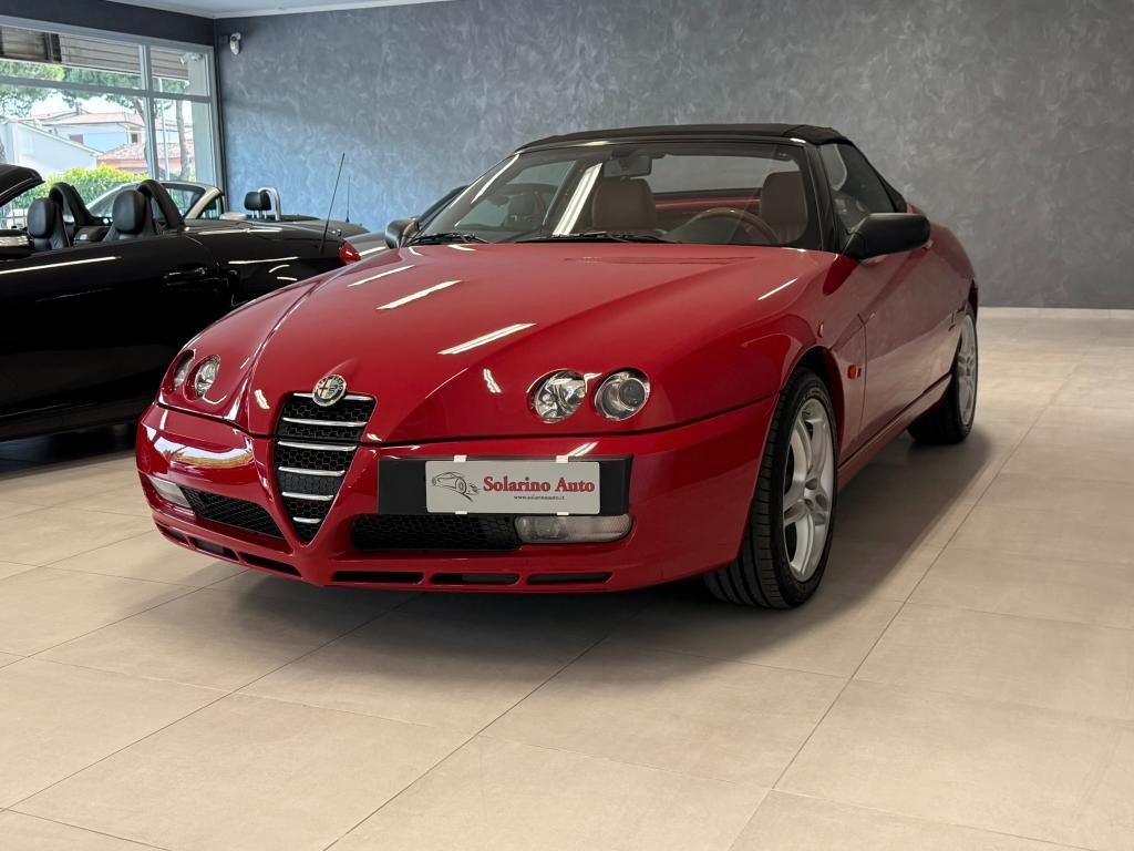 ALFA ROMEO Spider 2.0i JTS 16V cat- ROSSO ALFA - PELLE CUOIO - ASI