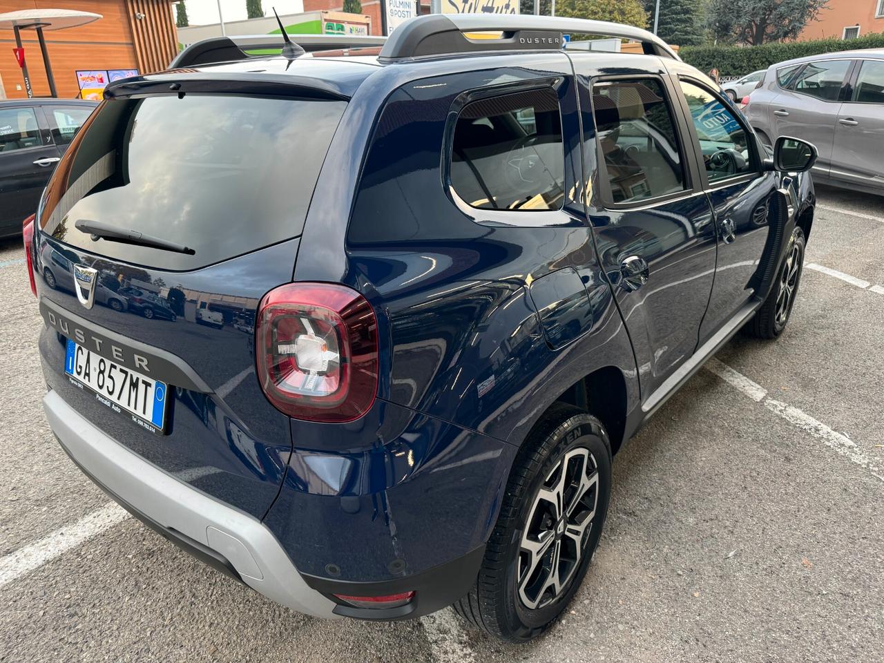 Dacia Duster 1.0 TCe 100 CV ECO-G 4x2 Prestige,UNICO PROP.,NAVY,17,VETRI SCURI,