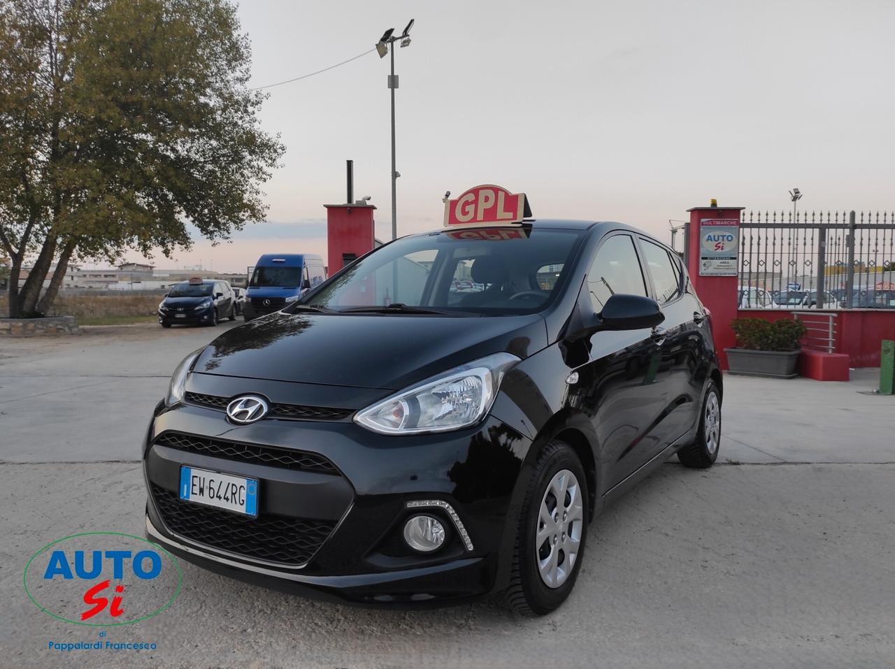 Hyundai i10 1.0 Benz/GPL - 67cv UNICO PROPRIET.