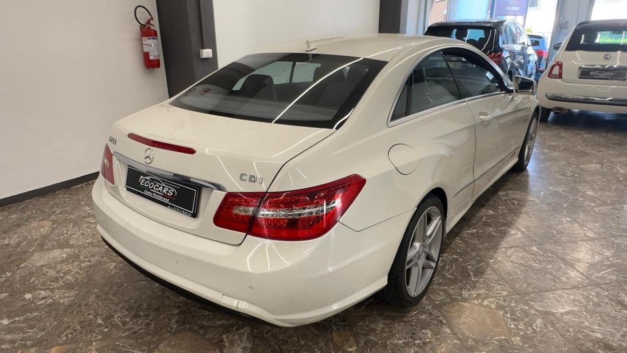 Mercedes E 250 CDI 204cv Coupe' Biturbo Avantgarde AMG 2011