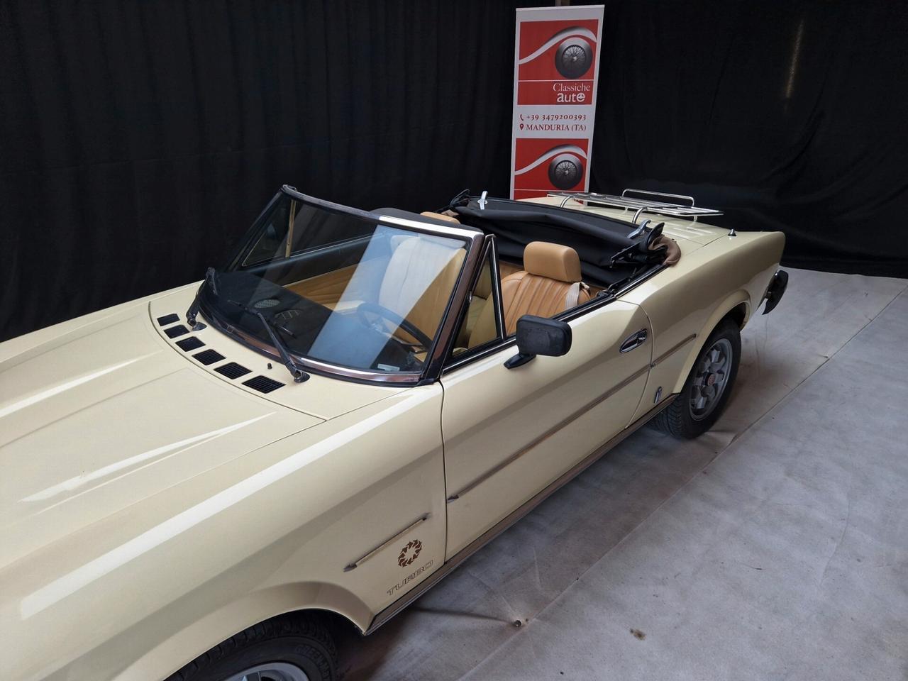 Fiat 124 Spider Turbo 2.0 cc certif. ASI CRS