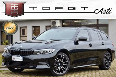 BMW 320d TOURING MHEV XDRIVE BUSINESS ADVANTAGE 190cv AUTO, UFF ITALIANA, EURO 6D, FARI LED, NAVI, APPLE ANDROID, PERMUTE